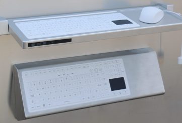 MKG-08 Промышленная силиконовая клавиатура с сенсором и мышью