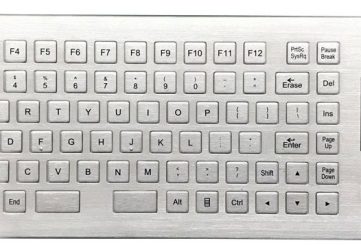 MKA-86-PM промышленная настольная клавиатура с тачпадом IP67