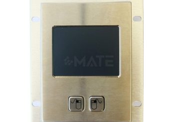 MKA-01P touchpad в металлическом корпусе, монтаж на панель