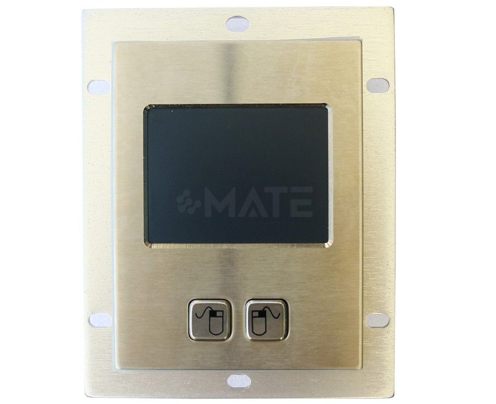 MKA-01P touchpad в металлическом корпусе, монтаж на панель