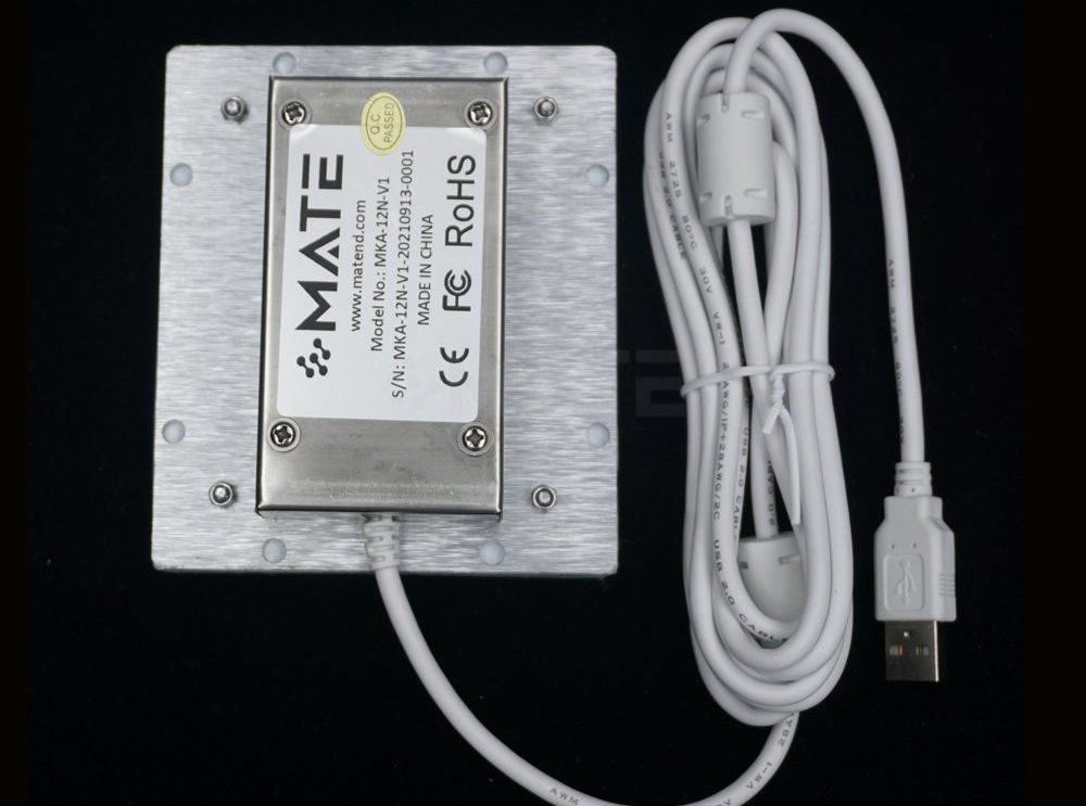 MKA-12N-V1 металлический кейпад 12 кнопок IP65 промышленная клавиатура из нержавеющей стали