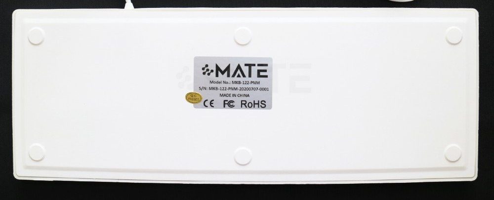 MKB-122-PNLM настольная медицинская клавиатура с тачпадом и подсветкой