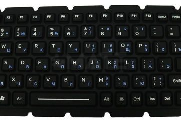 MKB-88 промышленная силиконовая клавиатура