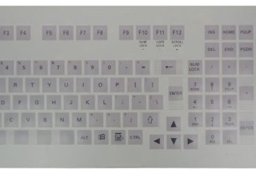 MKC-110-PN Промышленная мембранная клавиатура с тачпадом