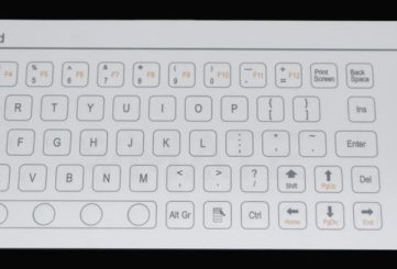 MKC-69-P мембранная клавиатура с тачпадом IP67