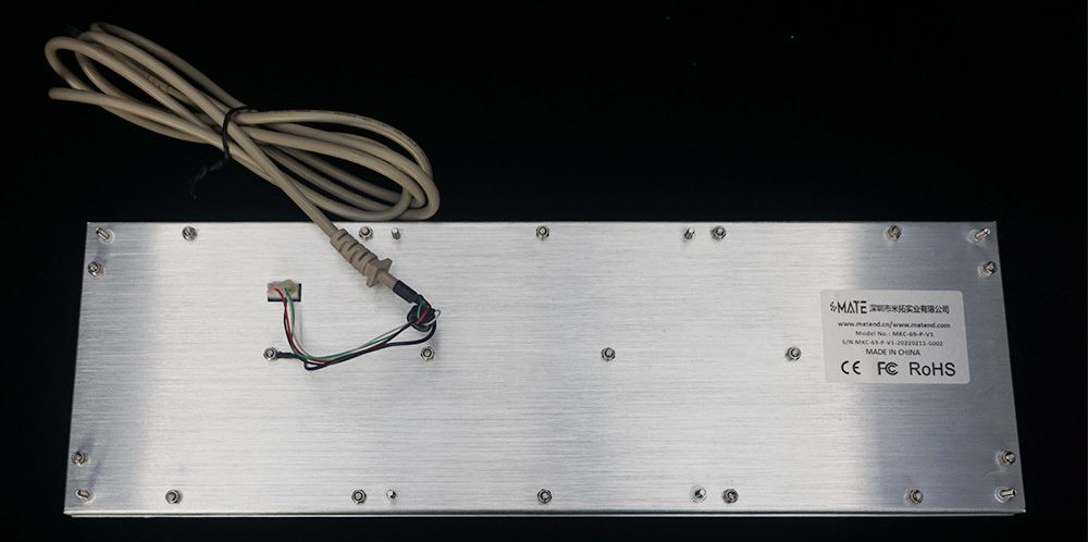 MKA-69P-V1 промышленная мембранная клавиатура с тачпадом, IP67