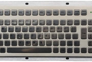 MKA-95-N промышленная клавиатура для монтажа на панель