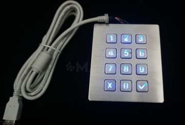 MKA-34NL-V1 металлический промышленный кейпад