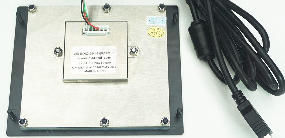 MKA-16-NLBF промышленная цифровая клавиатура с подсветкой