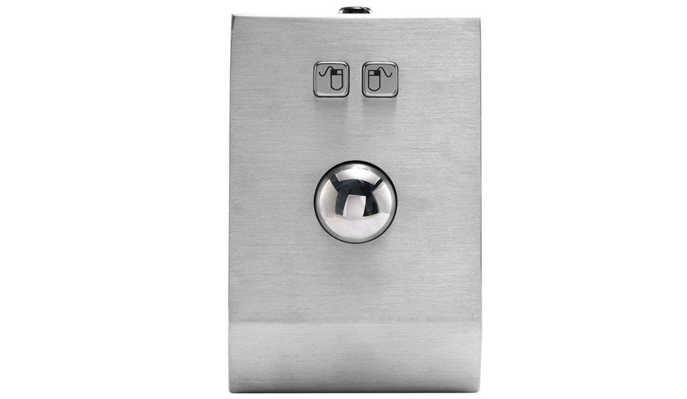 MKA-02-BM профессиональный промышленный трекбол с двумя кнопками мыши