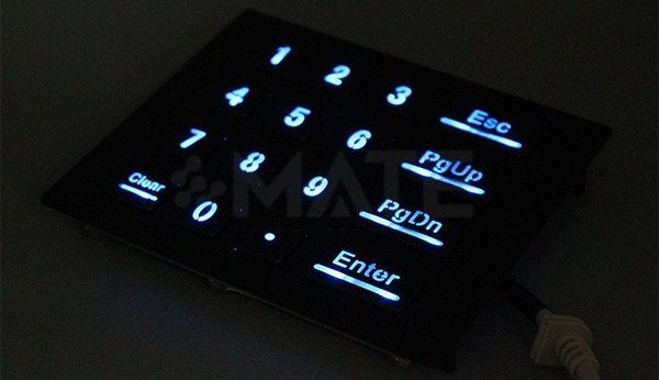 MKA-16-NLBF промышленная цифровая клавиатура с подсветкой