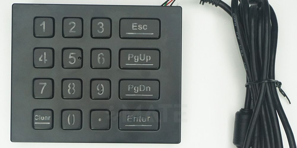 MKA-16-NLBF промышленная цифровая клавиатура с подсветкой