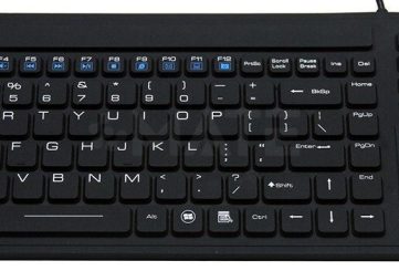 MKB-105-PNM настольная силиконовая клавиатура с тачпадом