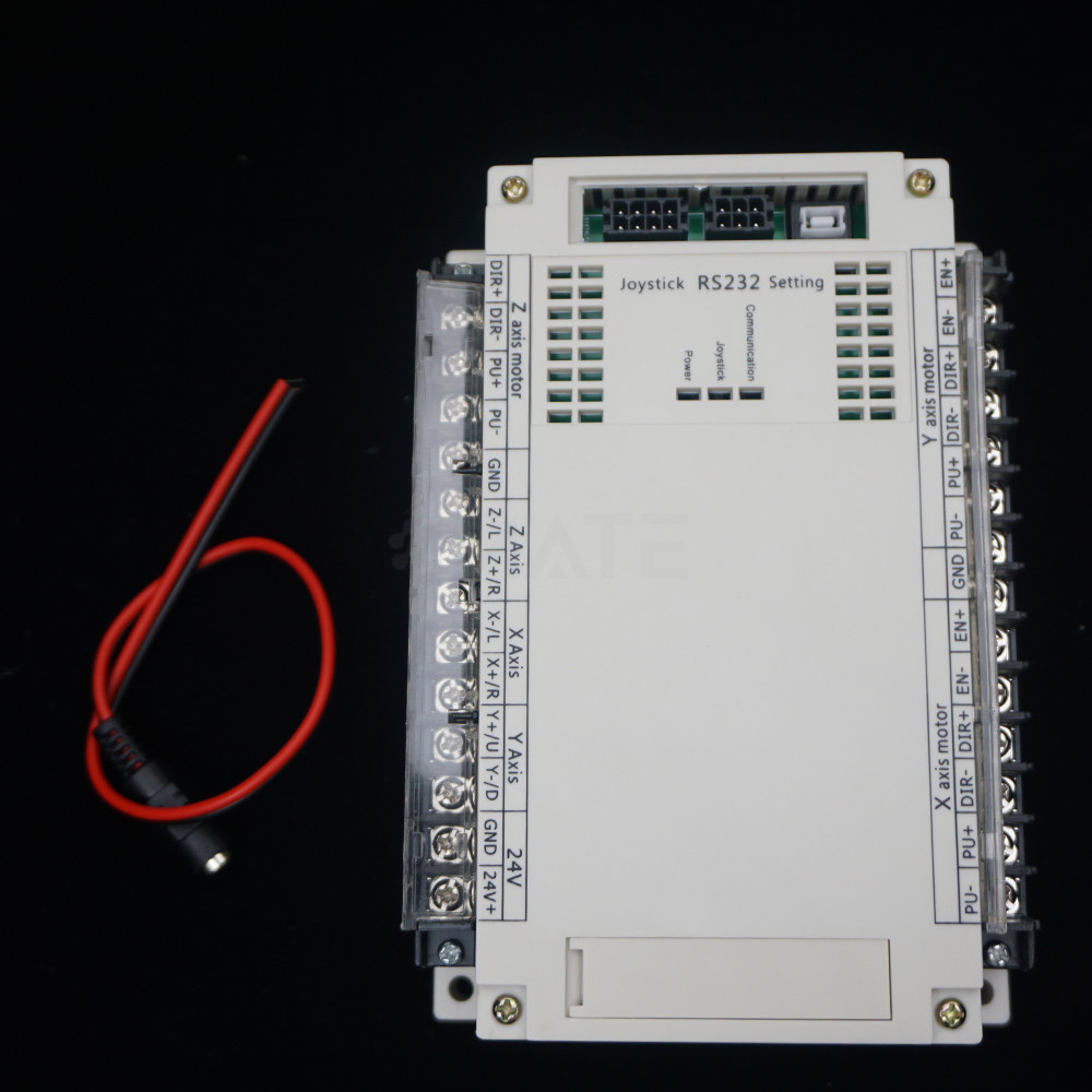 Схема подключения панели управления серводвигателем джойстика MKF-3-PLC