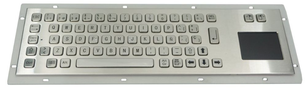 MKA-65-P промышленная клавиатура с тачпадом