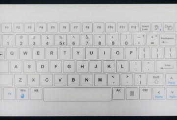 MKE-303 профессиональная медицинская клавиатура из закалённого стекла