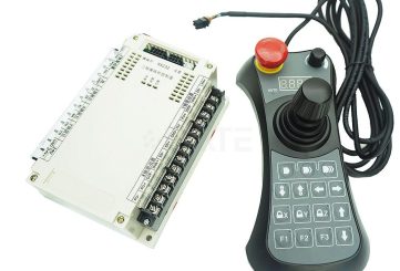 MKF-3-PLC cхема подключения панели управления сервоприводами с джойстиком