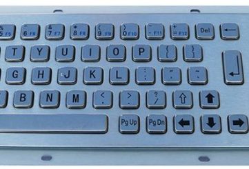 MKA-65-B промышленная клавиатура с трекболом