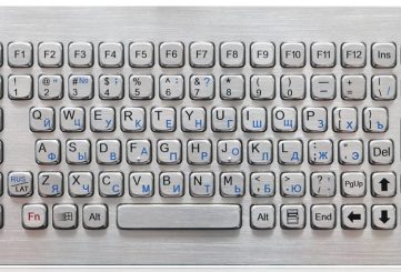 K-TEK-A290-FN-DWP промышленная клавиатура , 83 клавиши, IP65