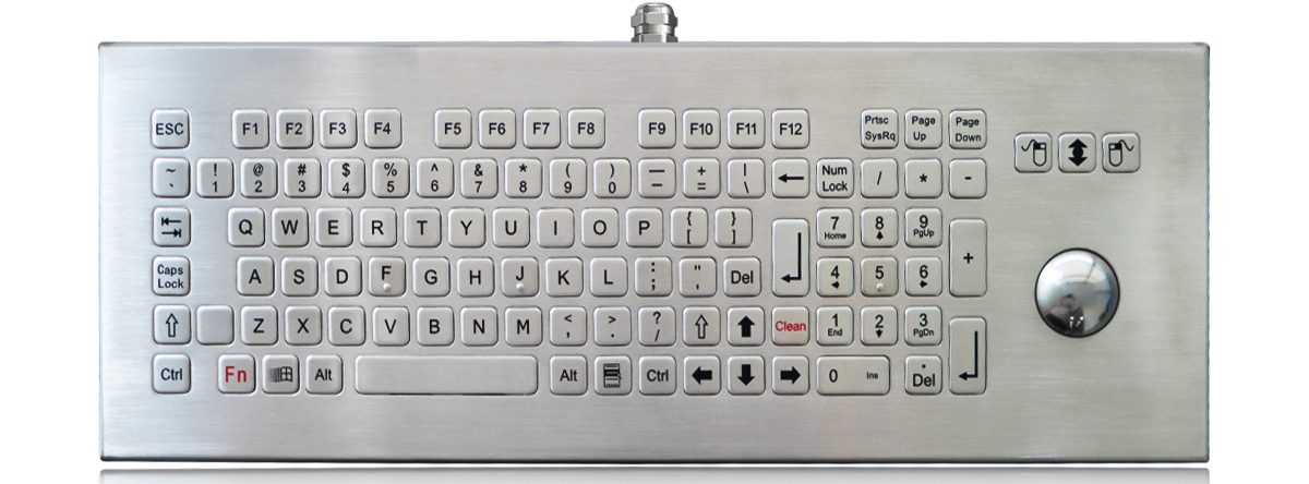K-TEK-B420-OTB-KP-FN-DT-DWP промышленная клавиатура