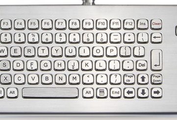 K-TEK-A361-DHP-FN-DT-DWP компактная промышленная клавиатура