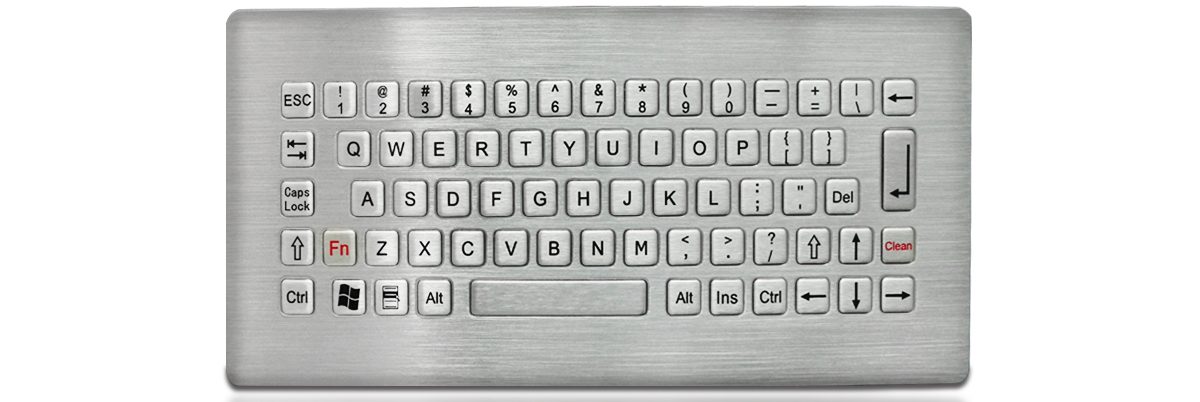K-TEK-B228-UT-DWP промышленная вандалозащищённая клавиатура