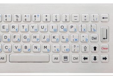 K-TEK-B361-OTB-DWP вандалозащищённая промышленная клавиатура