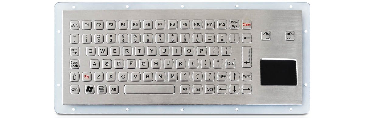 K-TEK-B255TP-FN-DWP промышленная клавиатура