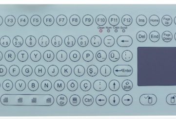 K-TEK-D399TP-KP-FN мембранная клавиатура с тачпадом