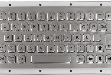 K-TEK-A224-UT-DWP ультратонкая промышленная клавиатура SUS304
