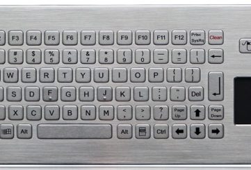K-TEK-B365-RTP-FN-DT-DWP компактная промышленная клавиатура с тачпадом