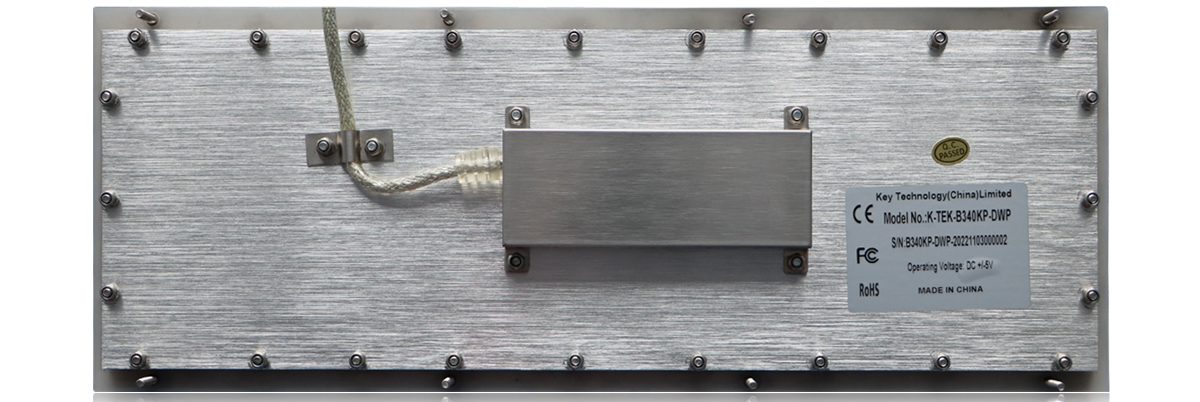 K-TEK-B340KP-DWP промышленная клавиатура, 81 клавиша, IP65