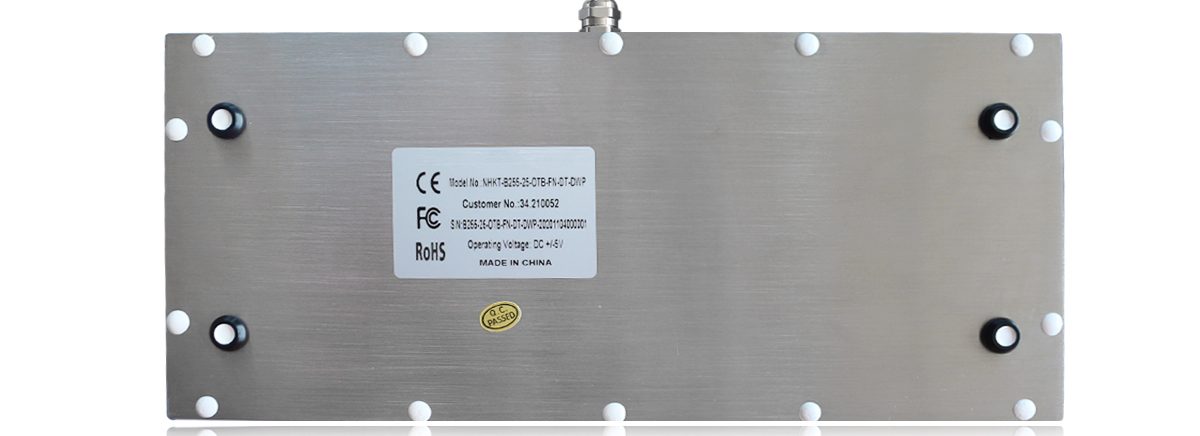 K-TEK-B255-25-OTB-FN-DT-DWP вандалозащищенная промышленная клавиатура