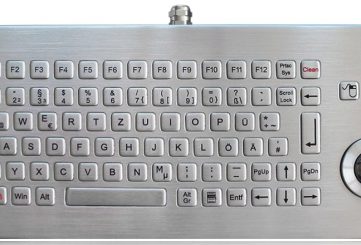 K-TEK-B255-25-OTB-FN-DT-DWP вандалозащищенная промышленная клавиатура