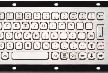 K-TEK-A343-DHP-DWP промышленная клавиатура с джойстиковым манипулятором