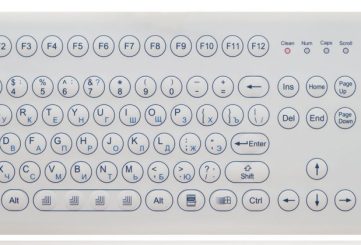 K-TEK-D399KP-FN-DT мембранная промышленная клавиатура