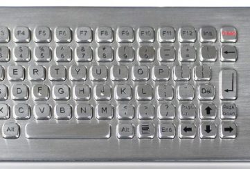 K-TEK-A361-25-OTB-FN-DWP промышленная клавиатура с трекболом