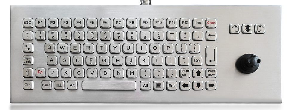 K-TEK-A361-JS-FN-DT-DWP клавиатура IP68 с джойстиком
