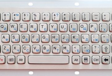 K-TEK-A272-DWP антивандальная промышленная клавиатура