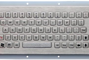 K-TEK-B210-UT-DWP промышленная клавиатура с 68 клавишами