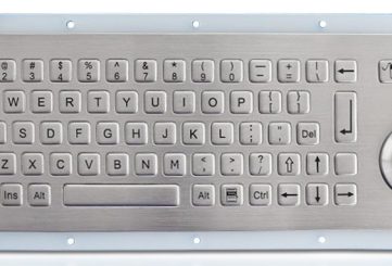 K-TEK-B255-OTB-DWP промышленная антивандальная клавиатура