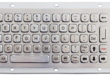 K-TEK-A343TP-DWP промышленная клавиатура с герметичным сенсорным тачпадом