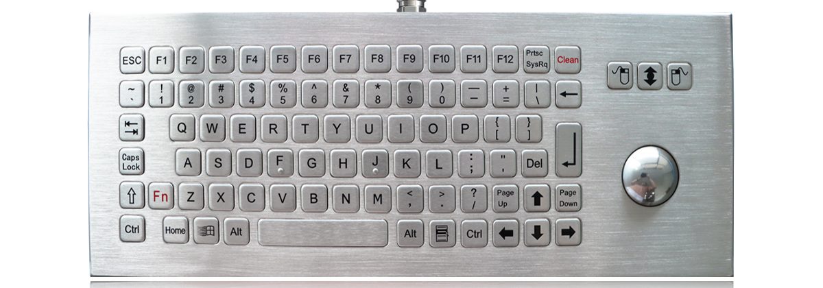 Клавиатура K-TEK-B361-OTB-FN-DT-DWP нержавеющая сталь