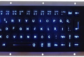 K-TEK-A343-OTB-BL-BT-DWP промышленная клавиатура