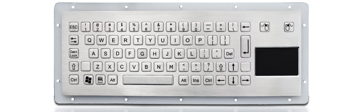 K-TEK-B255TP-DWP промышленная клавиатура