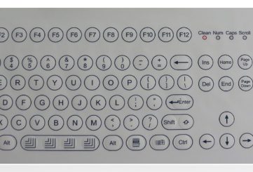 K-TEK-D410KP-FN мембранная промышленная клавиатура