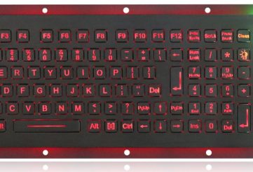 K-TEK-B312-OTB-KP-FN-BL-DWP промышленная клавиатура