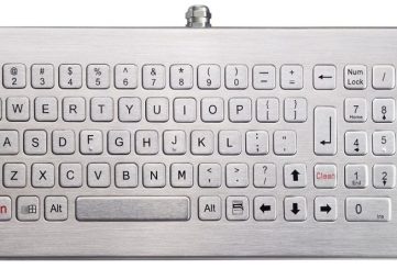 K-TEK-B340KP-DT-DWP промышленная клавиатура IP68
