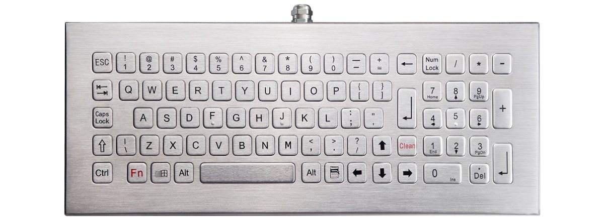 K-TEK-B340KP-DT-DWP промышленная клавиатура IP68