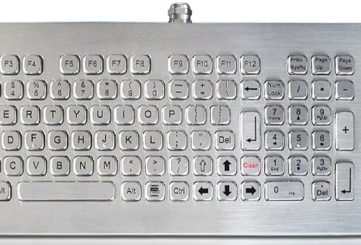 K-TEK-A420TP-KP-FN-DT-DWP промышленная клавиатура с тачпадом